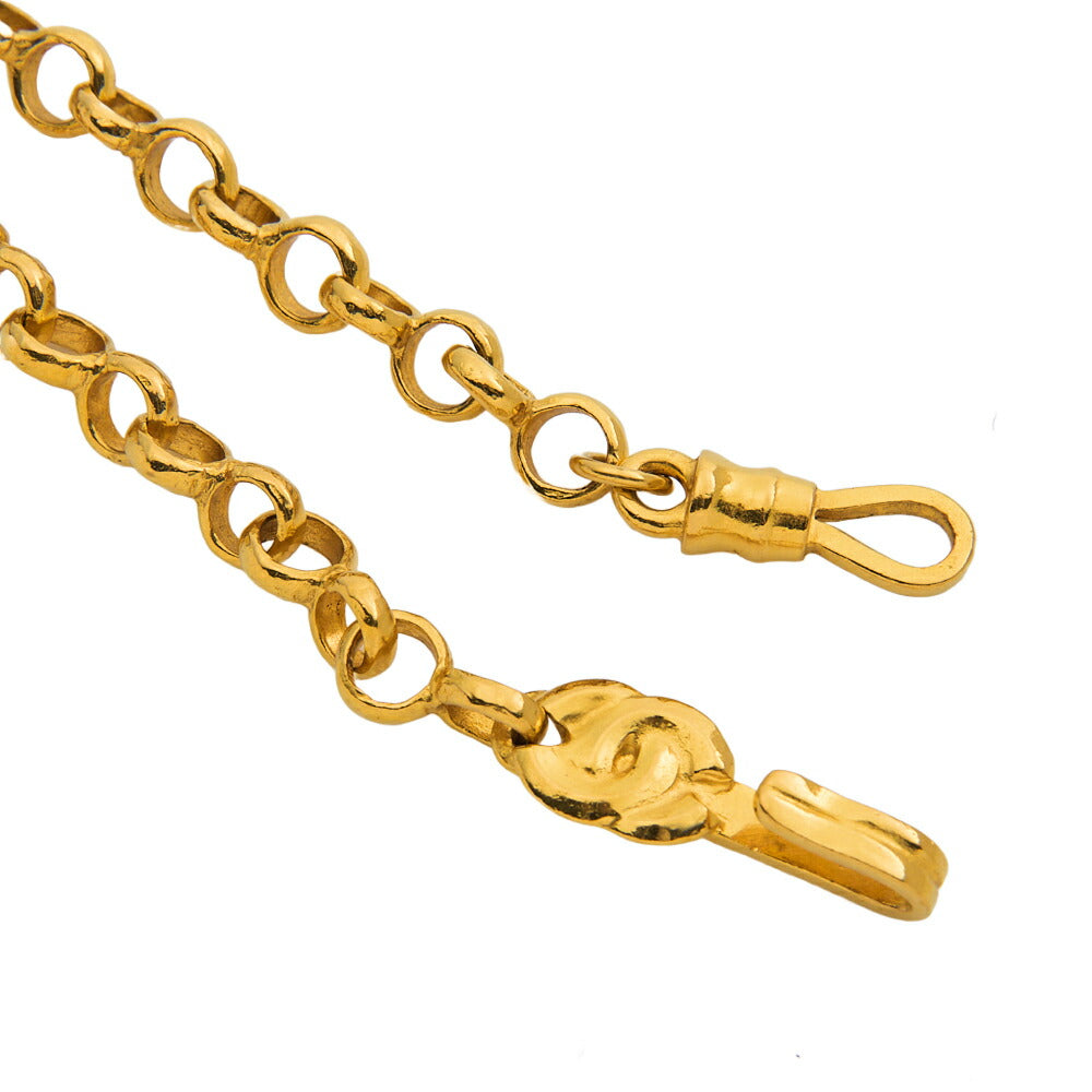 CHANEL Tote Bag, Coco Mark, Gold Plated, Gold, Gold-Tone Hardware, Pre-Owned - Vintage La Charme