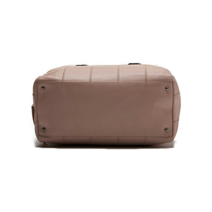 CHANEL Handbag Chocolate Bar Top Logo Caviar Skin Light Pink Silver-Tone Hardware Pre-Owned - Vintage La Charme