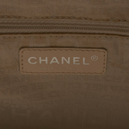 CHANEL Handbag Chocolate Bar Top Logo Caviar Skin Light Pink Silver-Tone Hardware Pre-Owned - Vintage La Charme