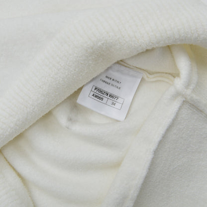 CHANEL Polo Shirt, Coco Mark, Pearl Coco Button, Cotton, White, Gold-Tone Hardware, Pre-Owned - Vintage La Charme