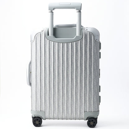 DiorRIMOWA Suitcase Oblique Aluminum Silver Gold-Tone Hardware Pre-Owned - Vintage La Charme