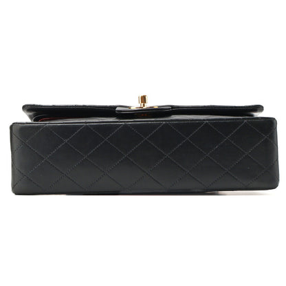 CHANEL Shoulder Backpack Bag Matelasse Turn Lock Lambskin Black Gold-Tone Hardware Pre-Owned - Vintage La Charme